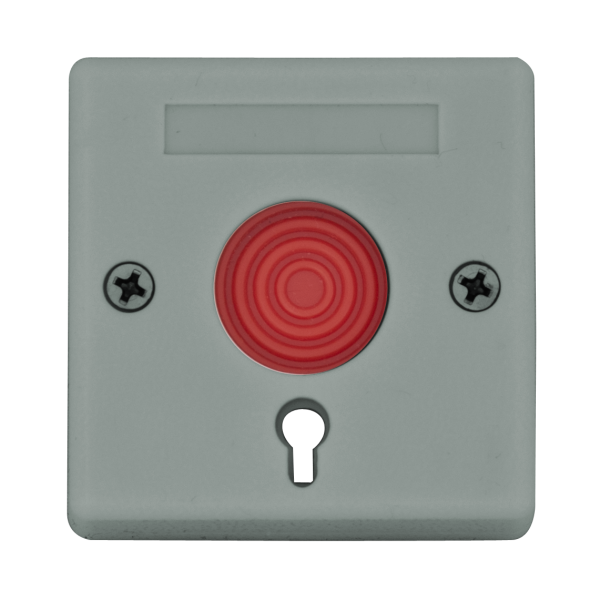 Buton de panica aplicabil, din plastic, cu cheie