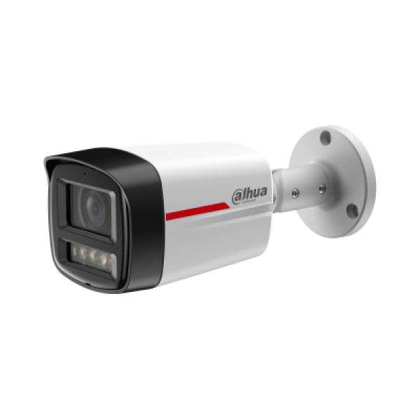 IPC-HFW2249TL-S-LED-0280B-PRO - Camera Dahua IP 2MP bullet, lumina alba ...