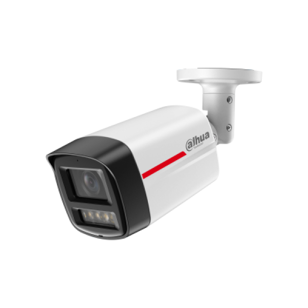IPC-HFW2249TL-S-LED-0280B-PRO - Camera Dahua IP 2MP bullet, lumina alba ...