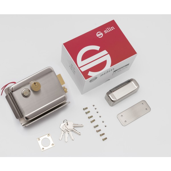 Sx 11r Yala Electromagnetica Cu Buton Pentru Exterior Cu Montare Pe Dreapta