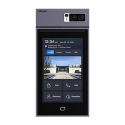 Video interfon IP SIP, post de apel cu ecran touchscreen de  10”, Android, BLE, recunoastere faciala, NFC, cod QR