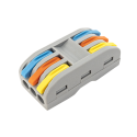 Conectori legaturi rapide cabluri 3 x 1 la 1, max.  4mm²