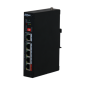 Extender  POE Dahua, 4 porturi iesire POE, 1 port intrare POE 