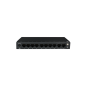 Switch ethernet PoE+, fara management, 8 porturi 10/100 Mbps  POE+ downlink, 2 porturi 10/100 Mbps uplink, 120W