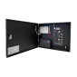 Cabinet multifunctional pentru centrale de control acces, sursa 12~14.1Vcc / 5A, backup, negru, cu pini magnetici pentru fixare controler