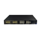 Switch industrial 16 porturi SFP 1000Base-SX/LX downlink, 8  porturi 1000Base-T downlink, 2 porturi SFP 1000Base-SX/LX  uplink, 2 porturi 1000Base-T uplink, 1 port consola