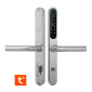 Incuietoare all-in-one cu cititor de carduri Mifare 13.56MHz, cod PIN, amprenta, aplicatie TUYA, BLE, IP65