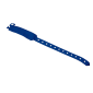 Bratara albastra RFID netransmisibila cu cip EM 125kHZ pentru evenimente