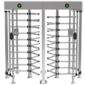Turnichet vertical semi-automat cu doua cai de acces