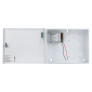Cabinet multifunctional pentru centrale de control acces 12~14.1Vcc / 5A, backup, alb