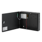 Cabinet multifunctional pentru centrale de control acces 12~14.1Vcc / 5A, backup, negru