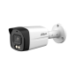 Camera HDCVI Dahua 8MP bullet, lumina alba, full-color Starlight, lentila fixa 3.6mm, microfon, seria LITE