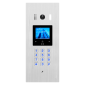 Panou de apel video pe 2 fire, camera fisheye cu tehnologie Starlight, cititor RFID si tastatura numerica, montare incastrata
