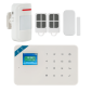 Kit alarma wireless, comunicatie GSM si WIFI, 99 zone
