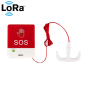 Buton de apel wireless cu tehnologie LoRa, cu snur activare apel, IP56