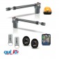 Kit automatizare porti batante QUIKO, max. 4m/ canat, 220Vca- EON