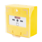 Buton iesire de urgenta cu 3 comutatoare NC-COM-NO, Buzzer si LED bicolor, galben