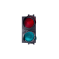 Semafor pentru dirijarea traficului, cu două compartimente Rosu și Verde, realizat din ABS, iluminare bec E27
