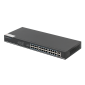 Switch ethernet PoE+ cu functie PoE Watchdog, 24 porturi 10/100Mbps POE+ downlink, 2 porturi 10/100/1000Mbps uplink