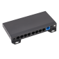 Switch ethernet PoE+, 8 porturi 10/100 Mbps POE+ downlink, 1 port 10/100 Mbps uplink