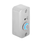 Buton de iesire aplicabil cu LED de semnalizare albastru, din  aliaj de Zinc cu posibilitate de montare la exterior, IP65