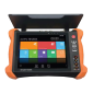 Tester CCTV profesional 8K cu ecran de 8”,  TVI/ CVI/ AHD/ CVBS/ SDI/ IP - 8MP - 8K - MULTIMETRU - OPM - VFL- TDR