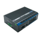 Switch industrial 8 porturi downlink  10/100Mbps POE+, 2 porturi gigabit uplink SFP si Ethernet 