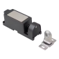 Incuietoare electrica pentru dulapuri/sertare, Fail Safe/Fail- Secure (ajustabil), 12/24Vcc , cu monitorizare