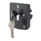 Buton de iesire aplicabil cu cheie, doua contacte NC/NO cu revenire, IP68