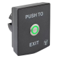 Buton de iesire mecanic, LED de semnalizare verde, IP67