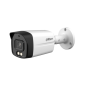 Camera HDCVI Dahua 5MP bullet, lumina alba, full-color Starlight, lentila fixa 3.6mm, microfon, seria LITE