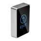 Applicable exit button, plastic material, with touchscreen